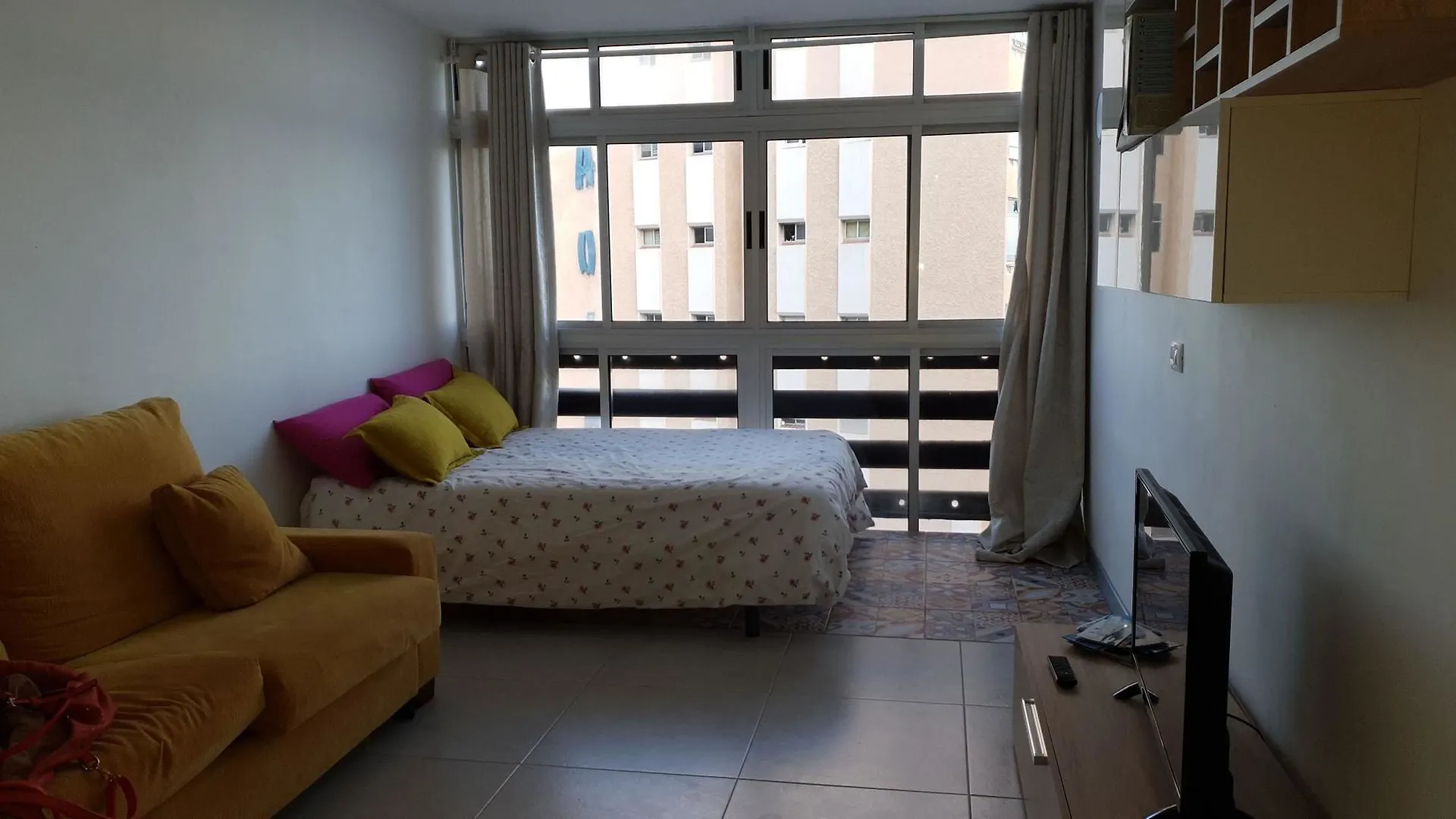 アパート Studio In Candelaria, With Wonderful Sea View And Pool Access - 1 Km F